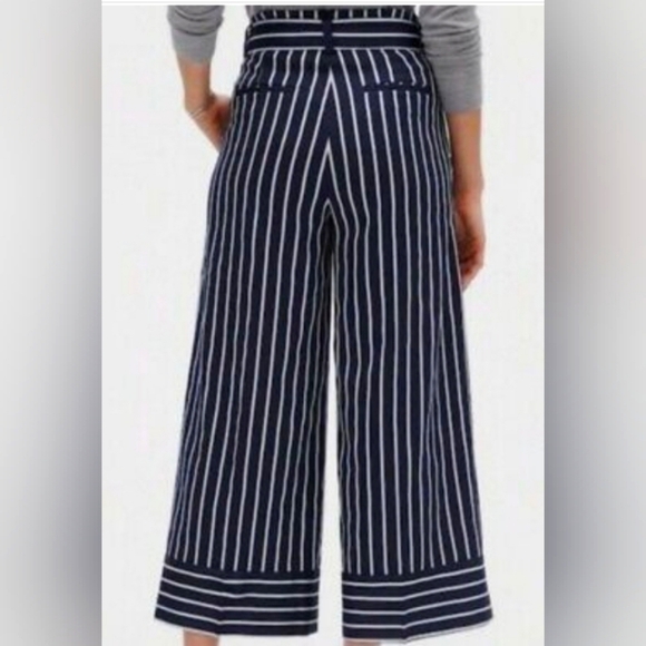 Banana Republic Blake Wide Leg Crop Flowy Lightweight Pants Capris sz.2 - Picture 2 of 7